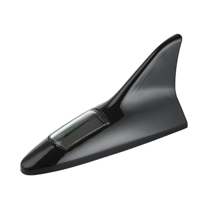 Solar Shark Fin High-positioned Alarm Light(Black) - Warning Lights by buy2fix | Online Shopping UK | buy2fix