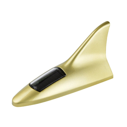 Solar Shark Fin High-positioned Alarm Light(Gold) - Warning Lights by buy2fix | Online Shopping UK | buy2fix
