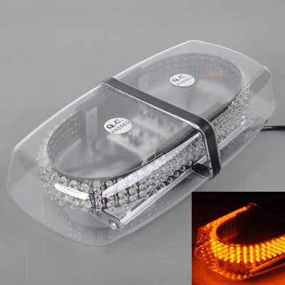 25W 240-LED Warning Mini Light Bar Strobe Waterproof Light, Yellow Light - Warning Lights by buy2fix | Online Shopping UK | buy2fix
