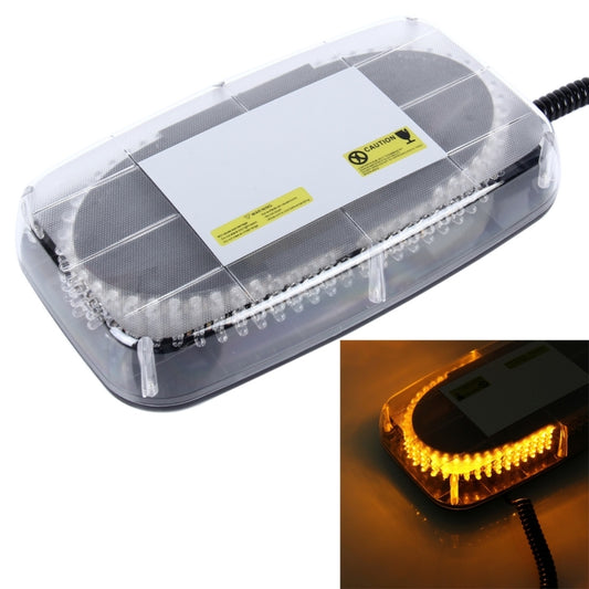 25W 240 LED Warning Mini Light Bar Strobe Light, Yellow Light - Warning Lights by buy2fix | Online Shopping UK | buy2fix