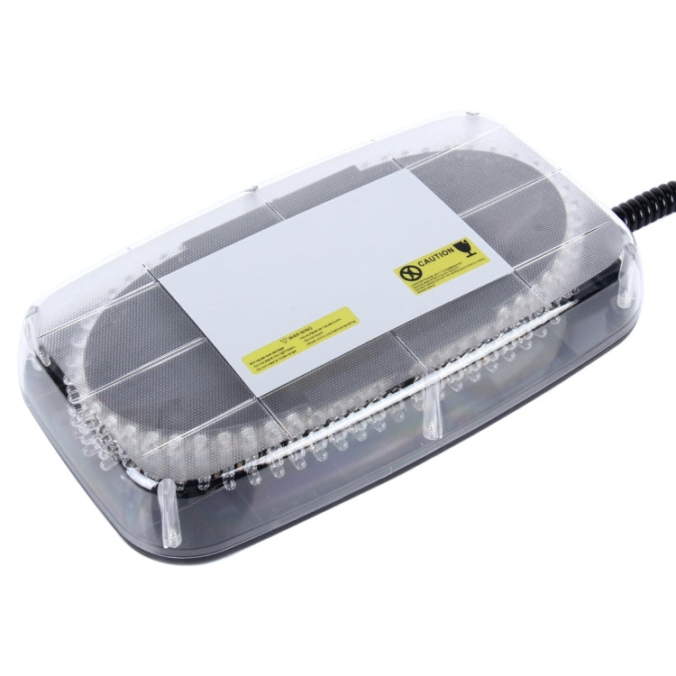 25W 240 LED Warning Mini Light Bar Strobe Light, Yellow Light - Warning Lights by buy2fix | Online Shopping UK | buy2fix