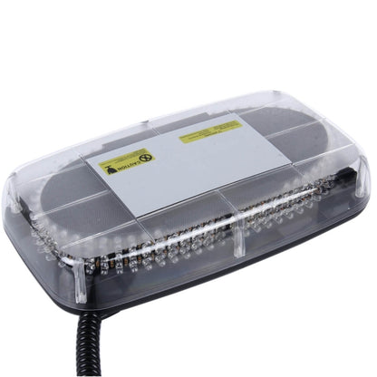 25W 240 LED Warning Mini Light Bar Strobe Light, Yellow Light - Warning Lights by buy2fix | Online Shopping UK | buy2fix