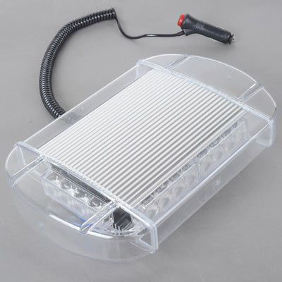 24W Warning Mini Light Bar Strobe Light with 6pcs 4-LED Bars, Yellow Light - Warning Lights by buy2fix | Online Shopping UK | buy2fix