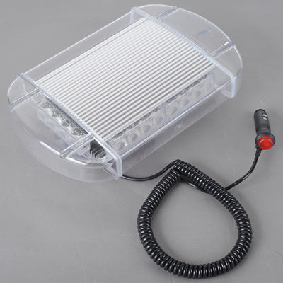 24W Warning Mini Light Bar Strobe Light with 6pcs 4-LED Bars, Yellow Light - Warning Lights by buy2fix | Online Shopping UK | buy2fix