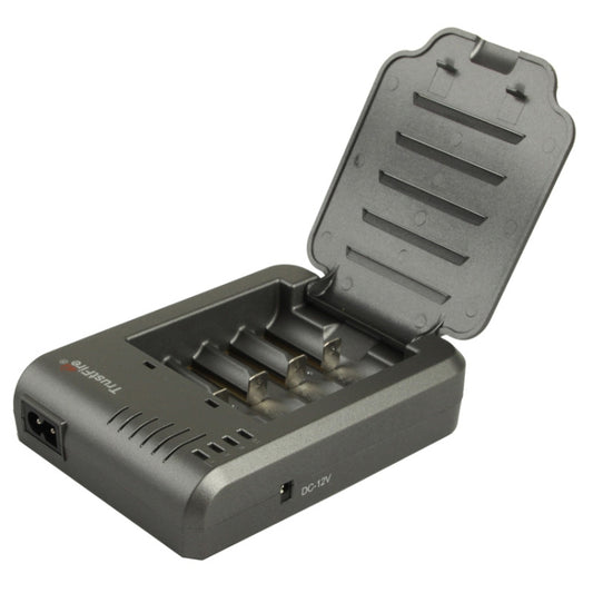 TR-003P4 TrustFire 1x4 Universal Cylindrical Li-ion Battery Charger for 10430/ 10440/ 14500/ 16340/ 17670/ 18500 - Charger & Converter by buy2fix | Online Shopping UK | buy2fix