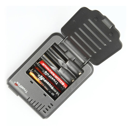 TR-003P4 TrustFire 1x4 Universal Cylindrical Li-ion Battery Charger for 10430/ 10440/ 14500/ 16340/ 17670/ 18500 - Charger & Converter by buy2fix | Online Shopping UK | buy2fix