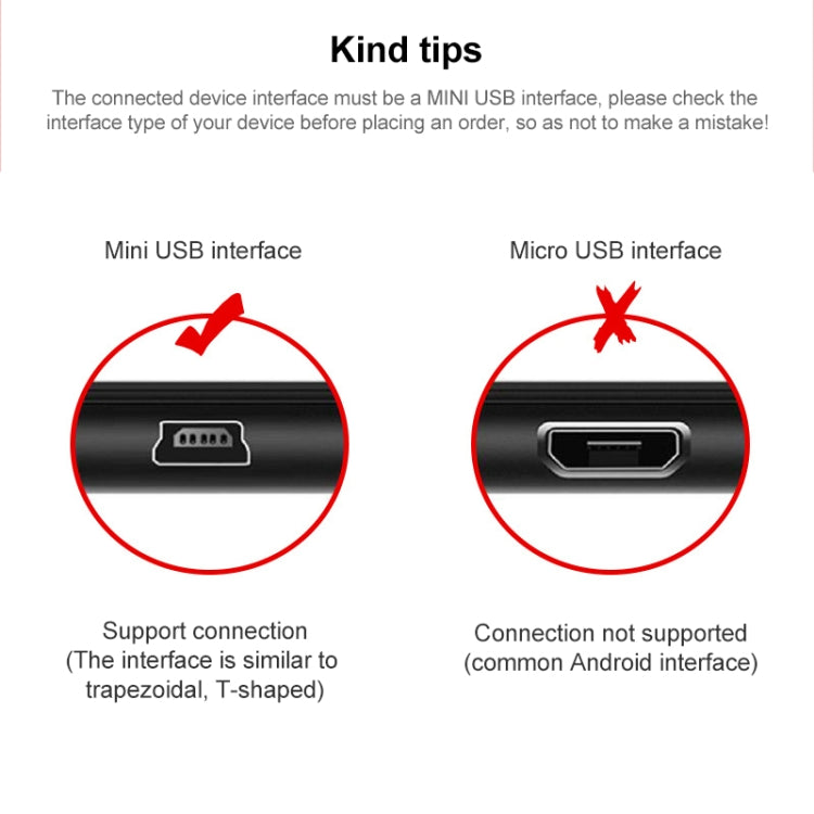 USB 2.0 to Mini 5 Pin USB Retractable Data & Charger Cable for Motorola V3 / Mobile Phone / MP3 / MP4 / Digital Camera / GPS, Length: 10cm (Can be Extended to 80cm), Black(Black) by buy2fix