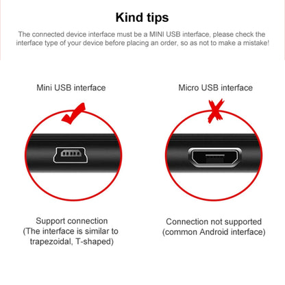 USB 2.0 to Mini 5 Pin USB Retractable Data & Charger Cable for Motorola V3 / Mobile Phone / MP3 / MP4 / Digital Camera / GPS, Length: 10cm (Can be Extended to 80cm), Black(Black) by buy2fix