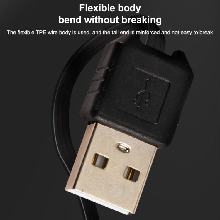 USB 2.0 to Mini 5 Pin USB Retractable Data & Charger Cable for Motorola V3 / Mobile Phone / MP3 / MP4 / Digital Camera / GPS, Length: 10cm (Can be Extended to 80cm), Black(Black) by buy2fix