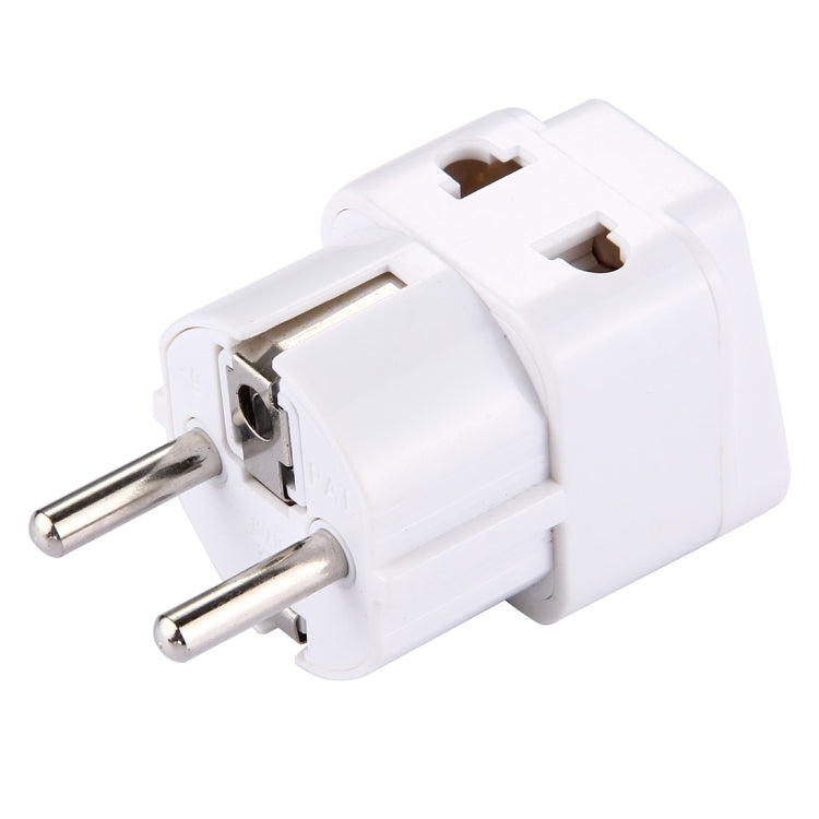 WD-9 Plug Adapter, Travel Power Adaptor with Europe Socket Plug(White) - Plug Adaptor by buy2fix | Online Shopping UK | buy2fix