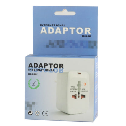 Plug Adapter, Universal EU US UK AU Travel AC Power Adaptor Plug(White) - Plug Adaptor by buy2fix | Online Shopping UK | buy2fix