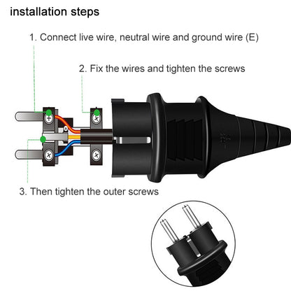 Plug Adapter, Travel Power Adaptor with EU Plug - Plug Adaptor by buy2fix | Online Shopping UK | buy2fix