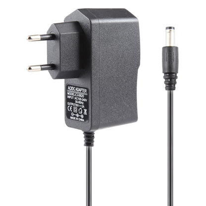 EU Plug AC 100-240V to DC 6V 2A Power Adapter, Tips: 5.5 x 2.1mm, Cable Length: 1.1m(Black) - AC Adapers by buy2fix | Online Shopping UK | buy2fix