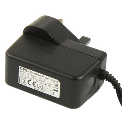 High Quality UK Plug AC 100-240V to DC 5V 2A Power Adapter, Tips: 5.5 x 2.5mm, Cable Length: 1.8m(Black) - AC Adapers by buy2fix | Online Shopping UK | buy2fix
