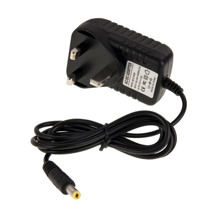 UK Plug AC 100-240V to DC 6V 2A Power Adapter, Tips: 5.5 x 2.1mm, Cable Length: about 1.2m(Black) - AC Adapers by buy2fix | Online Shopping UK | buy2fix