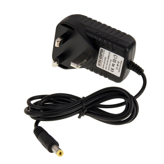 UK Plug AC 100-240V to DC 6V 2A Power Adapter, Tips: 5.5 x 2.1mm, Cable Length: about 1.2m(Black) - AC Adapers by buy2fix | Online Shopping UK | buy2fix
