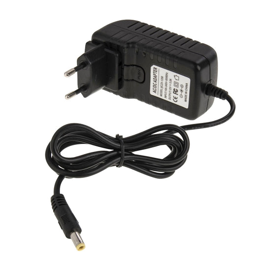 4 in 1 EU Plug + US Plug + UK Plug + AU Plug AC 100-240V to DC 12V 3A Power Adapter, Tips: 5.5 x 2.1mm, Cable Length: about 1.2m(Black) - AC Adapers by buy2fix | Online Shopping UK | buy2fix