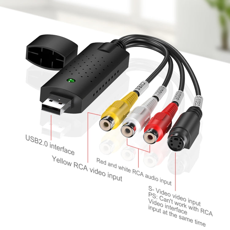 DVD Maker USB 2.0 Video Capture & Edit (Easy CAP), Support MPEG-1/MPEG-2 Compression Format, Chip: MA2106, DC60 - Video Capture Solutions by buy2fix | Online Shopping UK | buy2fix