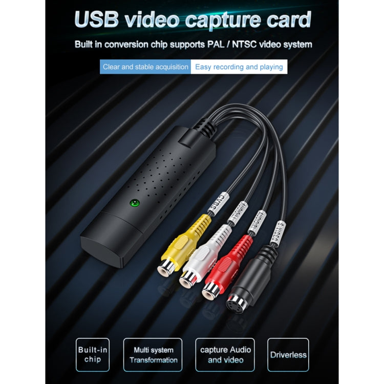 DVD Maker USB 2.0 Video Capture & Edit (Easy CAP), Support MPEG-1/MPEG-2 Compression Format, Chip: MA2106, DC60 - Video Capture Solutions by buy2fix | Online Shopping UK | buy2fix