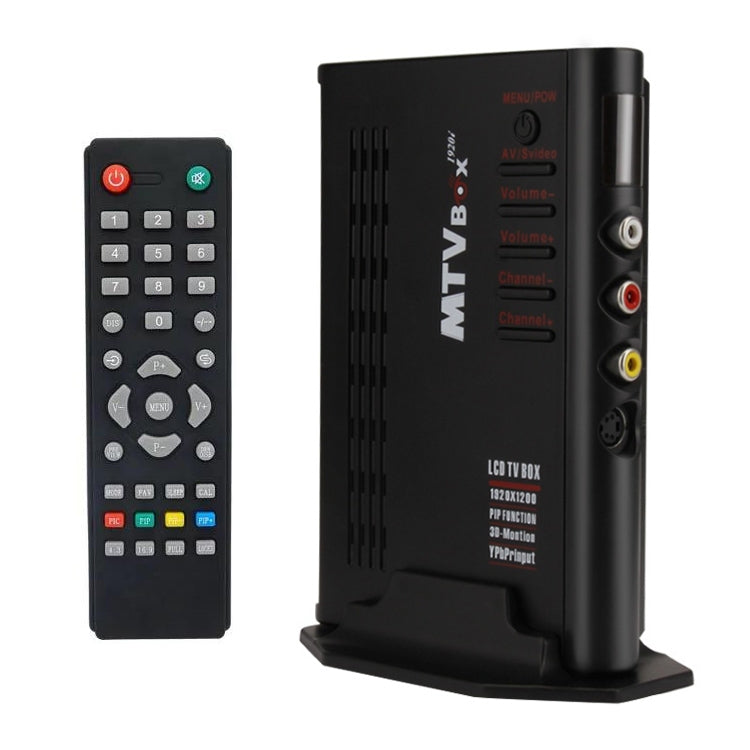 HD LCD TV-Box with Remote Control, TV (PAL-BG+PAL-DK)(Black) - Others by buy2fix | Online Shopping UK | buy2fix