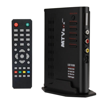 HD LCD TV-Box with Remote Control, TV (PAL-BG+PAL-DK)(Black) - Others by buy2fix | Online Shopping UK | buy2fix