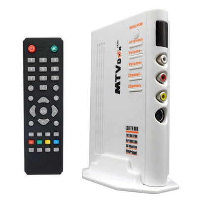 HD LCD TV-Box with Remote Control, TV (PAL-BG+PAL-DK)(Silver) - Others by buy2fix | Online Shopping UK | buy2fix