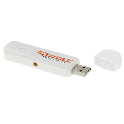 Mini Digital USB 2.0 Dual Module DVB Analog TV Stick, Support FM + AV + DVB-T / T2 / C - DVB-T & Analog Solutions by buy2fix | Online Shopping UK | buy2fix