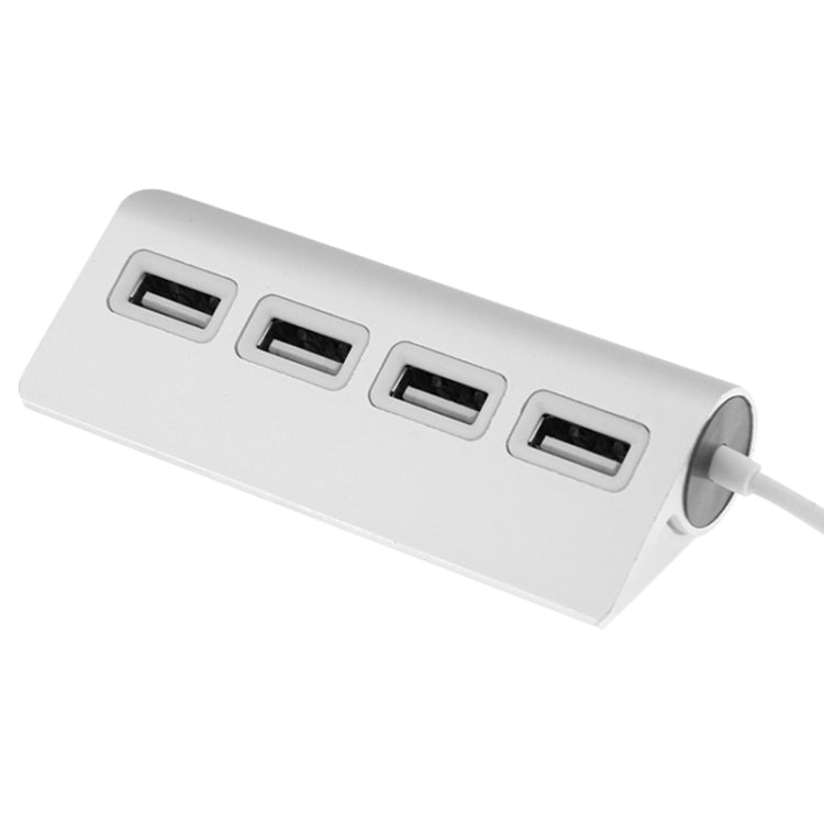 High Speed 480Mbps 4 Ports USB 2.0 HUB Mini Aluminum USB Splitter by buy2fix