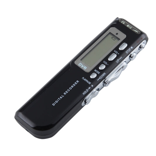 4GB Digital Voice Recorder Dictaphone MP3 Player, Support Telephone Recording, VOX Function(Black)(Black) - Other Style by buy2fix | Online Shopping UK | buy2fix