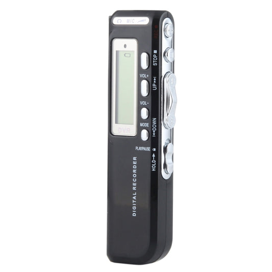 8GB Digital Voice Recorder Dictaphone MP3 Player, Support Telephone recording, VOX function, Power supply: 2 x AAA battery(Black)(Black) - Other Style by buy2fix | Online Shopping UK | buy2fix