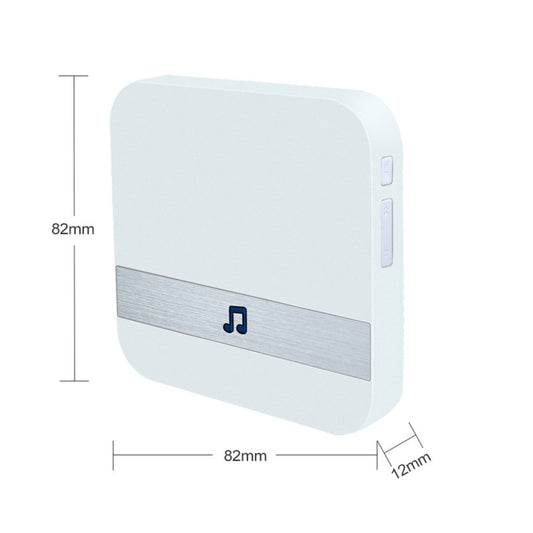 B10 52 Chimes 110dB Doorbell Receiver Low Power Consumption Home Door Tools, US Plug, AC 90-260V - Wireless Doorbell by buy2fix | Online Shopping UK | buy2fix