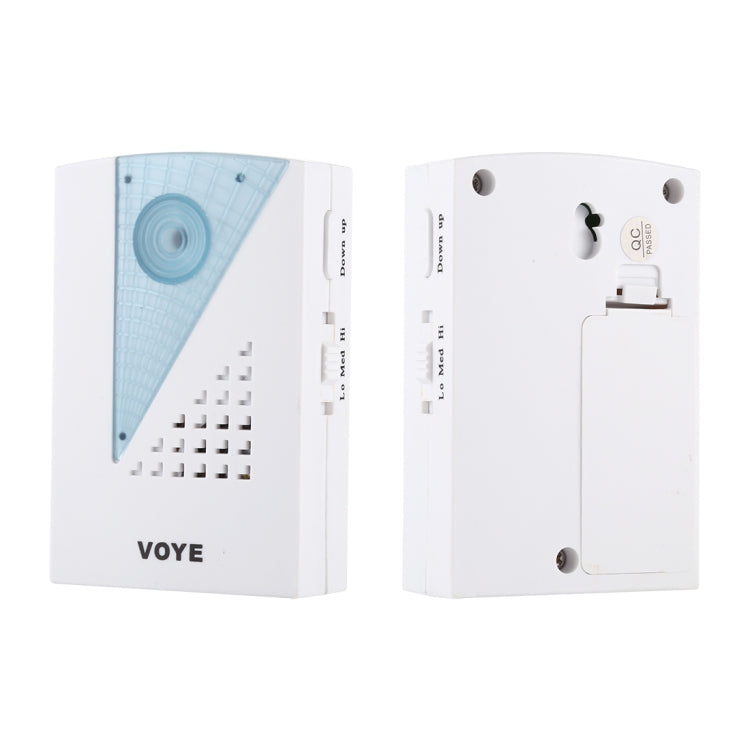 VOYE V001A Home Music Remote Control Wireless Doorbell with 38 Polyphony Sounds - Wireless Doorbell by VOYE | Online Shopping UK | buy2fix