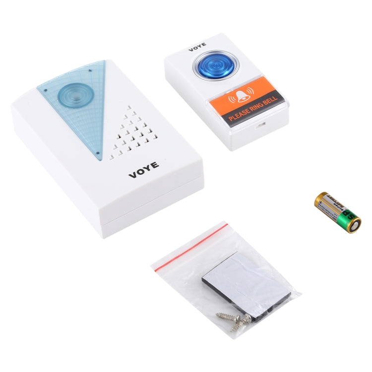 VOYE V001A Home Music Remote Control Wireless Doorbell with 38 Polyphony Sounds - Wireless Doorbell by VOYE | Online Shopping UK | buy2fix
