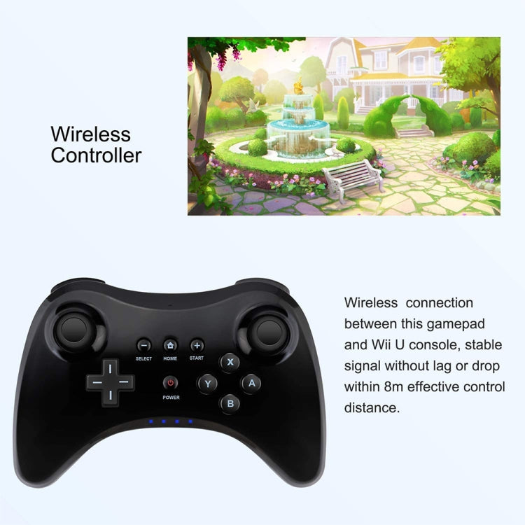 High Performance Pro Controller for Nintendo Wii U Console(Black) - Gamepads by buy2fix | Online Shopping UK | buy2fix