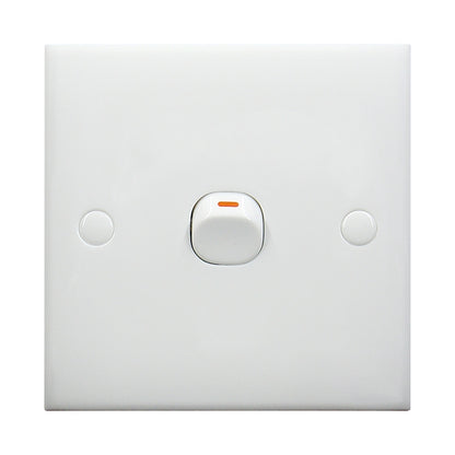 Electric Wall Switch (Size: 86 x 86mm) -  by buy2fix | Online Shopping UK | buy2fix
