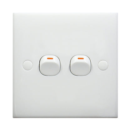 Electric Wall Switch (Size: 86 x 86mm) -  by buy2fix | Online Shopping UK | buy2fix