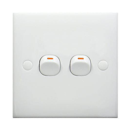 Electric Wall Switch (Size: 86 x 86mm) -  by buy2fix | Online Shopping UK | buy2fix