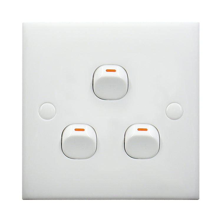 Electric Wall Switch (Size: 86 x 86mm) -  by buy2fix | Online Shopping UK | buy2fix
