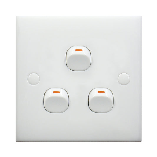 Electric Wall Switch (Size: 86 x 86mm) -  by buy2fix | Online Shopping UK | buy2fix