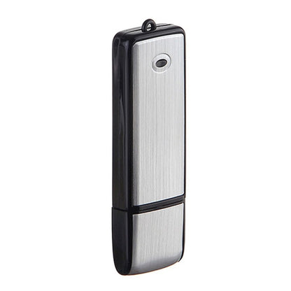 USB Voice Recorder + 4GB USB Flash Disk(Black) - U-Disk Recorder by buy2fix | Online Shopping UK | buy2fix