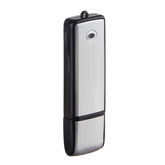 USB Voice Recorder + 8GB USB Flash Disk(Black) - U-Disk Recorder by buy2fix | Online Shopping UK | buy2fix