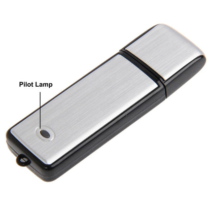 USB Voice Recorder + 8GB USB Flash Disk(Black) - U-Disk Recorder by buy2fix | Online Shopping UK | buy2fix