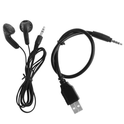 3 in 1 Mini Voice Recorder + 8GB Flash Disk + MP3 Player(Black) - U-Disk Recorder by buy2fix | Online Shopping UK | buy2fix