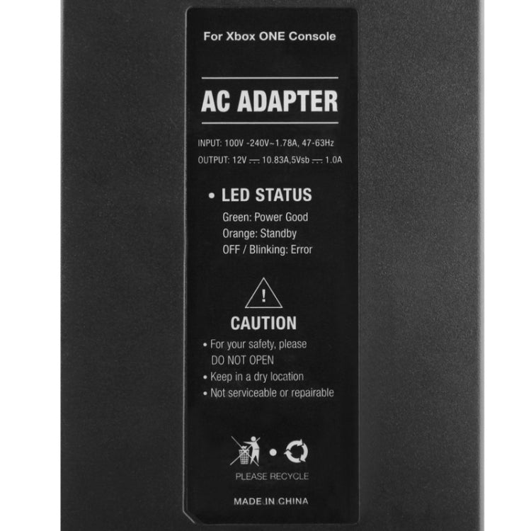 AC Power Supply / AC Adapter for Xbox One Console(Black) by buy2fix