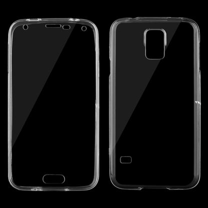 For Galaxy S5 / G900 0.75mm Double-sided Ultra-thin Transparent TPU Protective Case (Transparent) by buy2fix