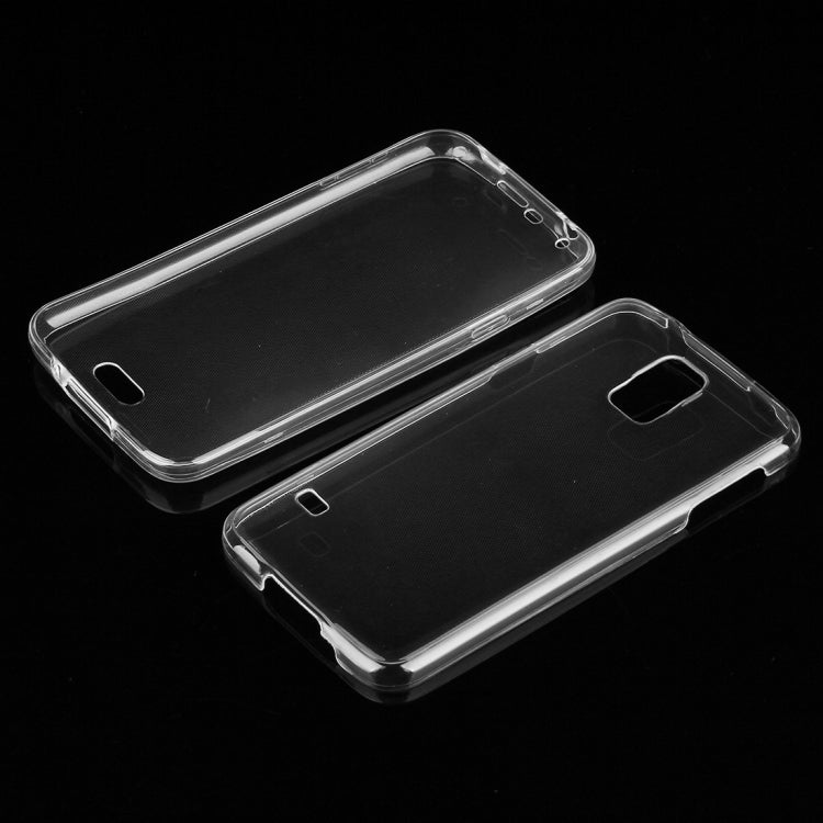 For Galaxy S5 / G900 0.75mm Double-sided Ultra-thin Transparent TPU Protective Case (Transparent) by buy2fix