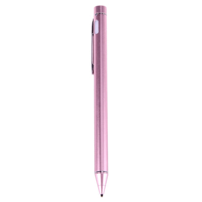 Universal Rechargeable Capacitive Touch Screen Stylus Pen with 2.3mm Superfine Metal Nib, For iPhone, iPad, Samsung, and Other Capacitive Touch Screen Smartphones or Tablet PC(Rose Gold) by buy2fix