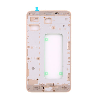 For Galaxy On7 (2016) / G6100 & J7 Prime Middle Frame Bezel (Gold) - Frame Bezel Plate by buy2fix | Online Shopping UK | buy2fix