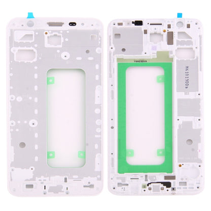 For Galaxy On7 (2016) / G6100 & J7 Prime Middle Frame Bezel (White) - Frame Bezel Plate by buy2fix | Online Shopping UK | buy2fix