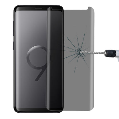 For Galaxy S9+ 0.3mm 9H Surface Hardness 3D Privacy Anti-glare Tempered Glass Protective Film (Transparent) - Galaxy Tempered Glass by buy2fix | Online Shopping UK | buy2fix